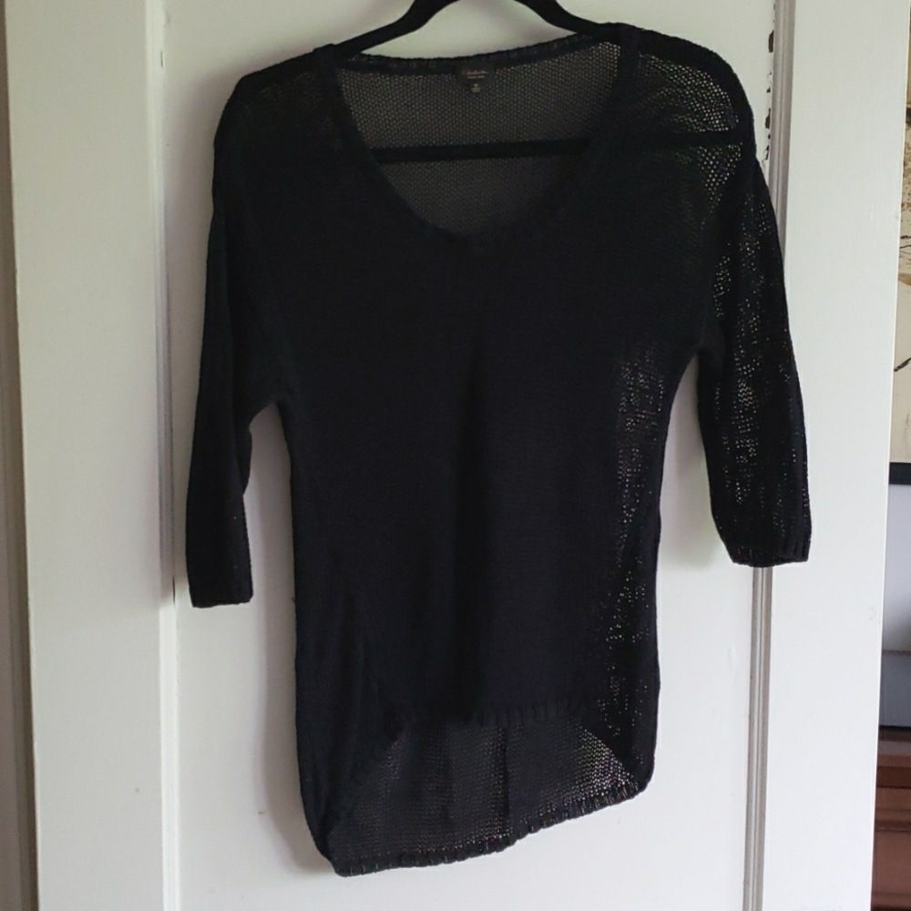 Knit 3/4 length sleeve t.babaton top